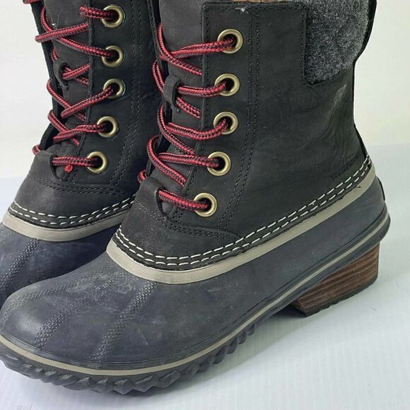 Sorel Women's Slimpack II Lace-Up Boot US 6 Waterproof Winter Ankle Snow Boots - Picture 6 of 12